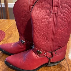 Red Cowboy Boots
